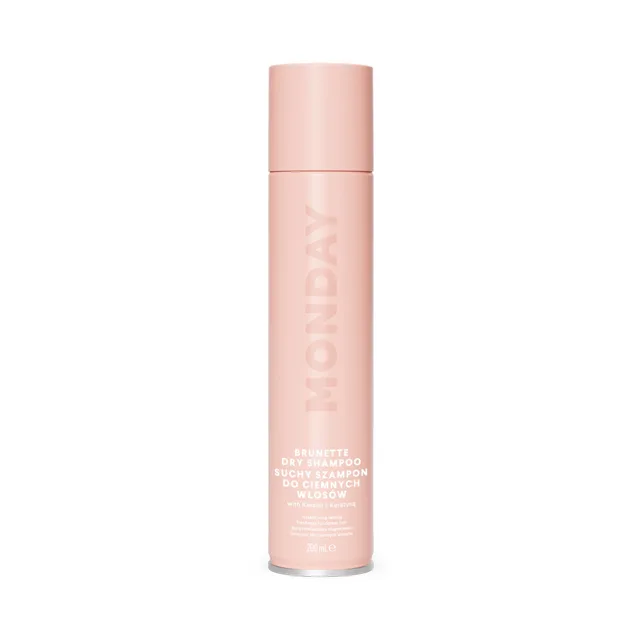 MONDAY BRUNETTE – suchý šampon ve spreji na tmavé vlasy, 200ml