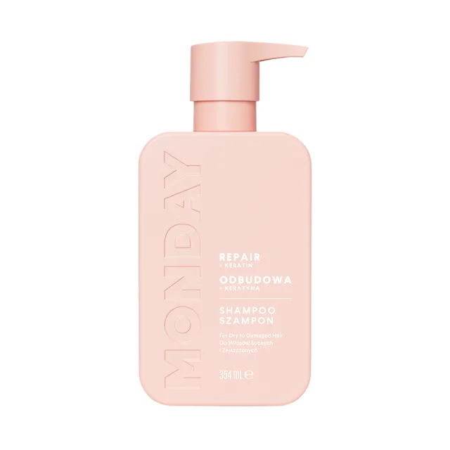 MONDAY REPAIR – šampon na poškozené vlasy, 354 ml