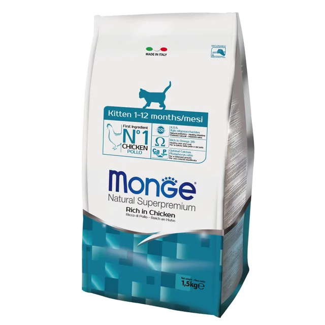 Monge Natural Superpremium Kitten - 1,5 kg