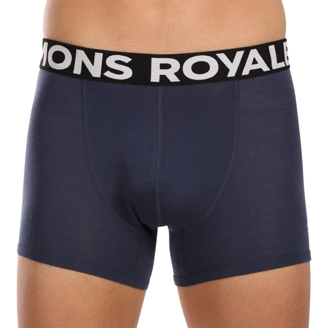 Mons Royale Pánské boxerky tmavě modré (100087-1169-568) XL