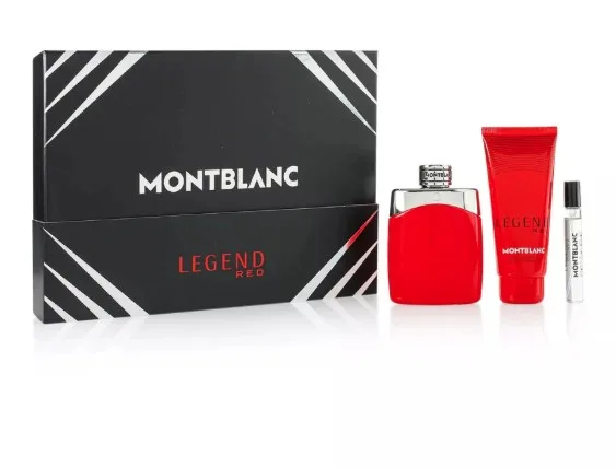 Montblanc Legend Red - EDP 100 ml + sprchový gel 100 ml + EDP 7,5 ml