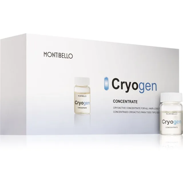 Montibello Cryogen Concentrate péče pro podporu růstu a proti vypadávání vlasů s aplikátorem 10x7 ml