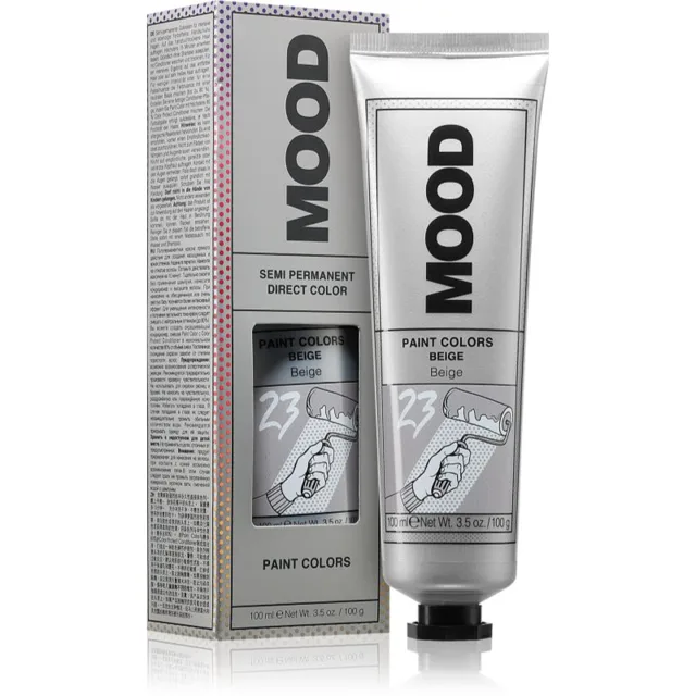 MOOD Paint Colors semipermanentní barva na vlasy odstín Beige 100 ml