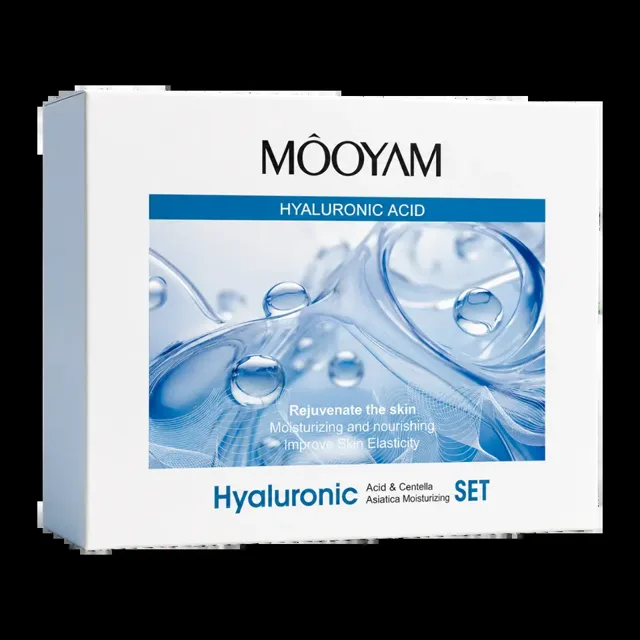 Mooyam Dárková hydratační sada na pleť Hyaluronic Acid Asiatica