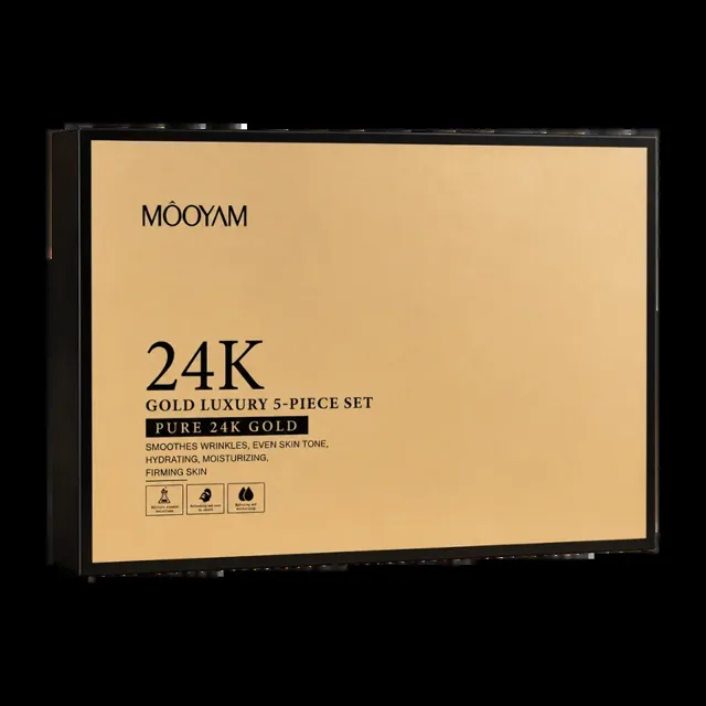 Mooyam Dárková sada péče o pokožku 24k Gold Luxury