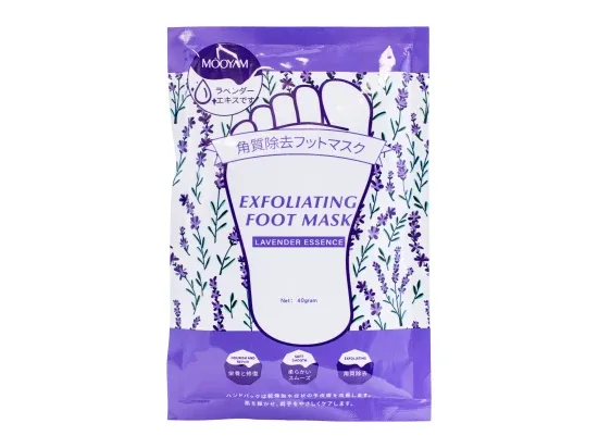 Mooyam Exfoliační maska na nohy Lavender