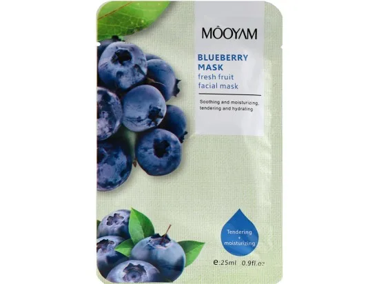 Mooyam pleťová maska Blueberry 25 ml