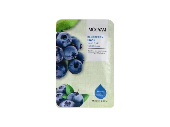 Mooyam pleťová maska Blueberry
