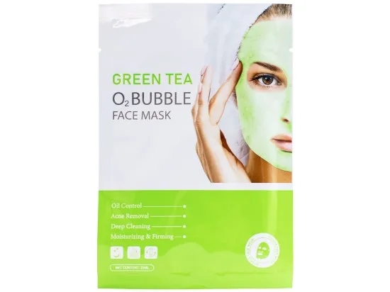 Mooyam pleťová maska Bubble Green Tea