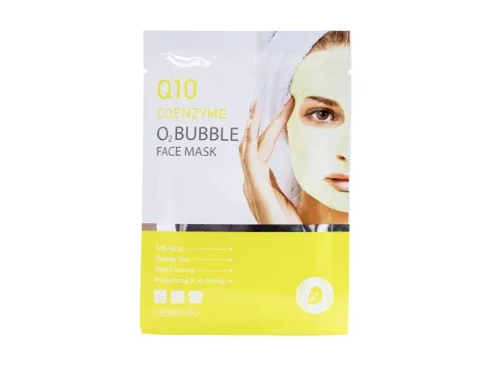Mooyam pleťová maska Bubble koenzym Q10