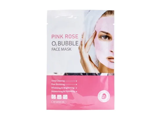Mooyam pleťová maska Bubble Pink Rose