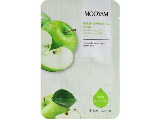 Mooyam pleťová maska Green Apple 25 ml