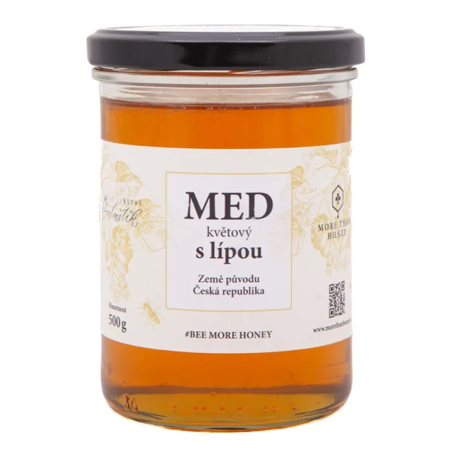 More Than Honey Lipový med 500 g