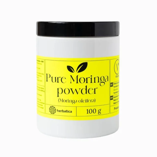 Moringa prášek - 100 g - Herbatica