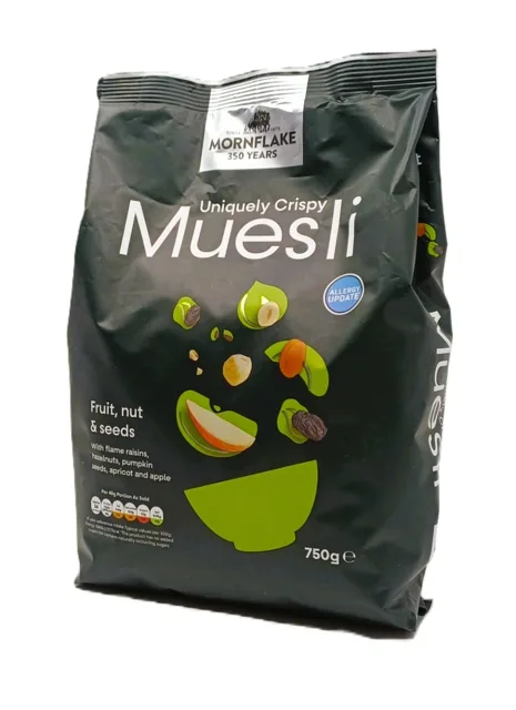 Mornflake Crispy Muesli ovoce, oříšky, semínka 750 g
