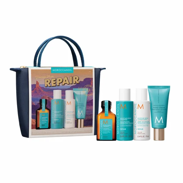 Moroccanoil Discovery set Repair set pro obnovení poškozených vlasů