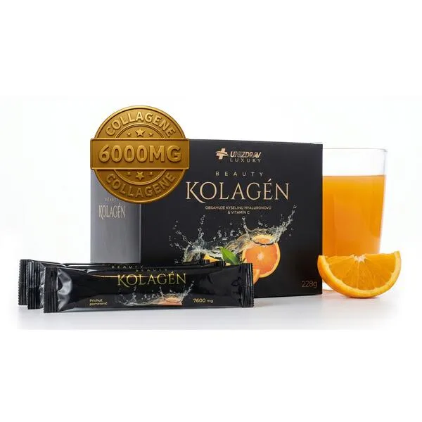 Mořský kolagen 6000 mg v prášku UNIZDRAV Luxury, 30 sáčků