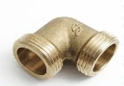 Mosazné koleno 3/8" MM