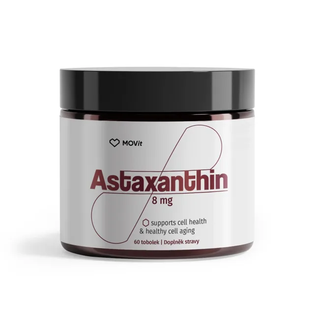 MOVit Energy Astaxanthin 8 mg 60 tobolek