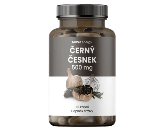 MOVit Energy Černý Česnek 500 mg 90 kapslí