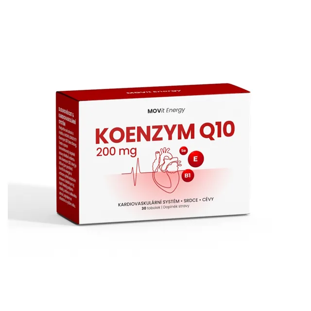 MOVIT ENERGY Koenzym Q10 200 mg Extra Strong 30 tobolek