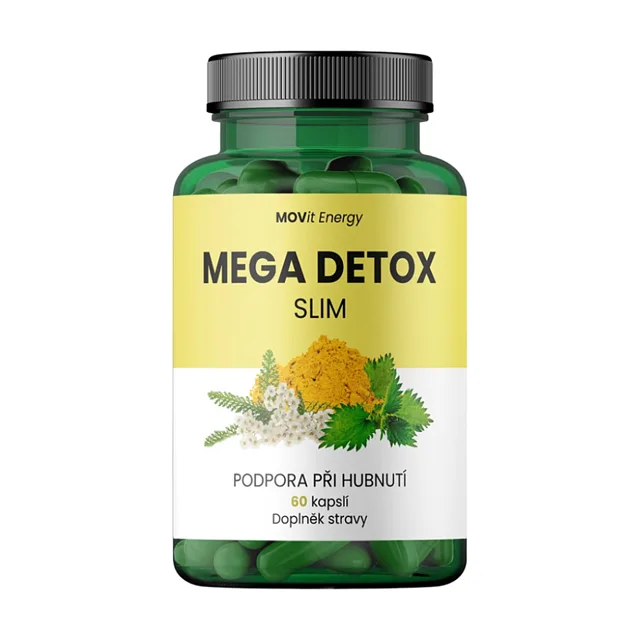 MOVIT ENERGY Mega detox SLIM 60 kapslí