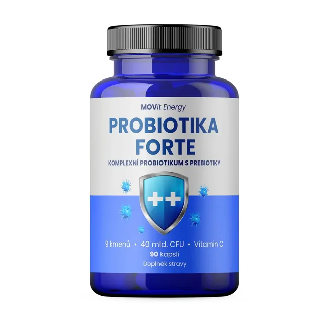 MOVit Energy probiotika FORTE 90 kapslí
