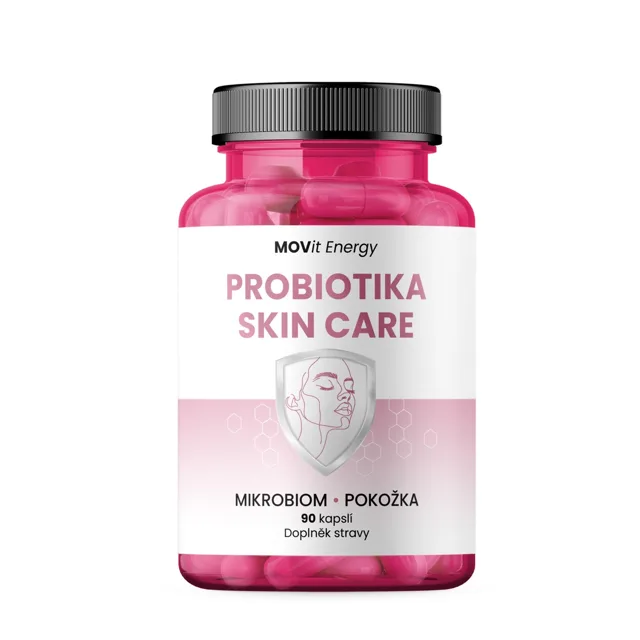 MOVit Energy Probiotika Skin care 90 kapslí