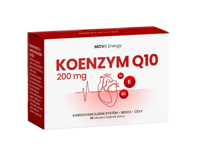 MOVit Koenzym Q10 200 mg Extra Strong 30 tobolek