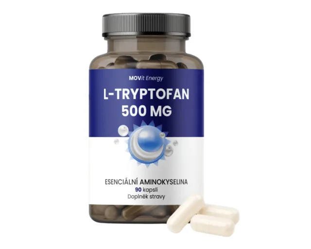 MOVit L-Tryptofan 500 mg 90 kapslí