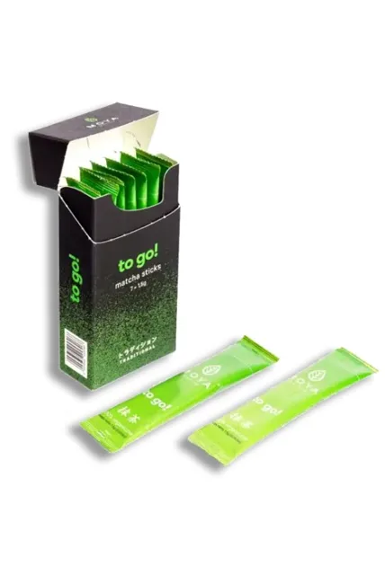 MOYA Matcha To Go! Traditional organic japanese green tea - 7 x 1,5 g