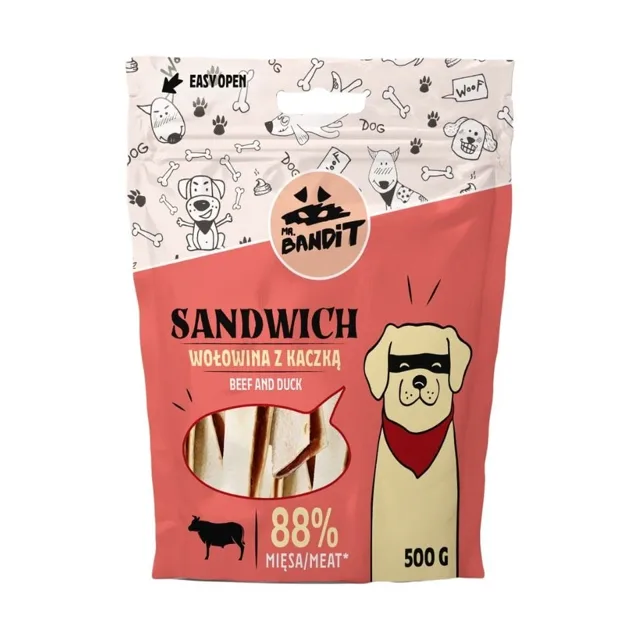 MR. BANDIT hovězí s kachnou 500 g