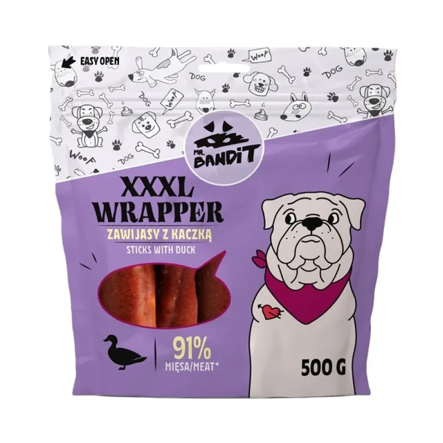 MR. BANDIT Wrapper XXXL kachní 500 g