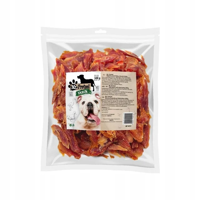MR. PRETZEL Měkké malé filety z kachny 500 g pamlsek pro psa