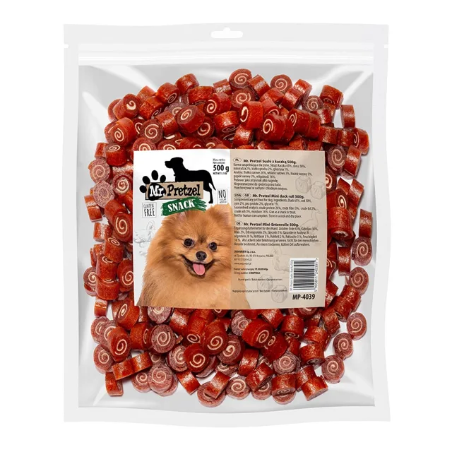 MR. PRETZEL Sushi s kachnou 500 g pamlsek pro psa
