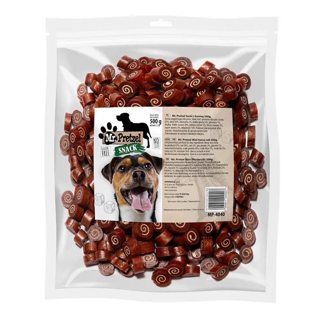 MR. PRETZEL Sushi s koňským masem 500 g pamlsek pro psa