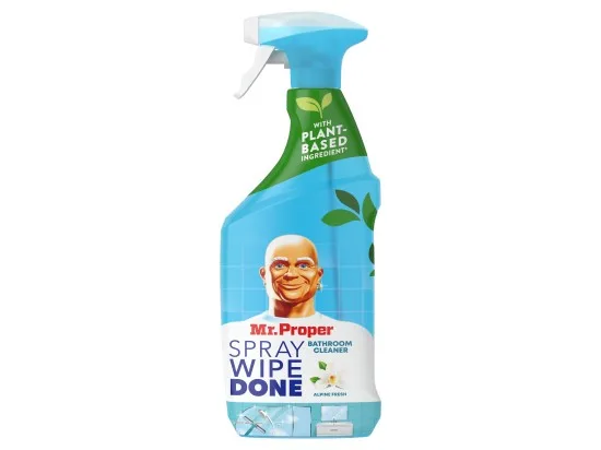 Mr. Proper Spray Wipe Done odmašťovací čisticí sprej Alpine Fresh 800 ml