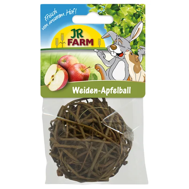 Mr. Woodfield proutěný míček s jablkem - cca. 8 cm