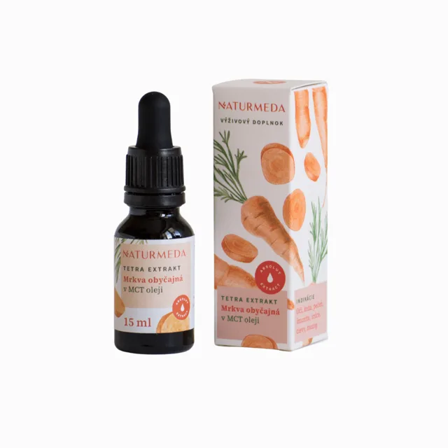 Mrkev – Tetra bylinný extrakt - 15 ml - Naturmeda