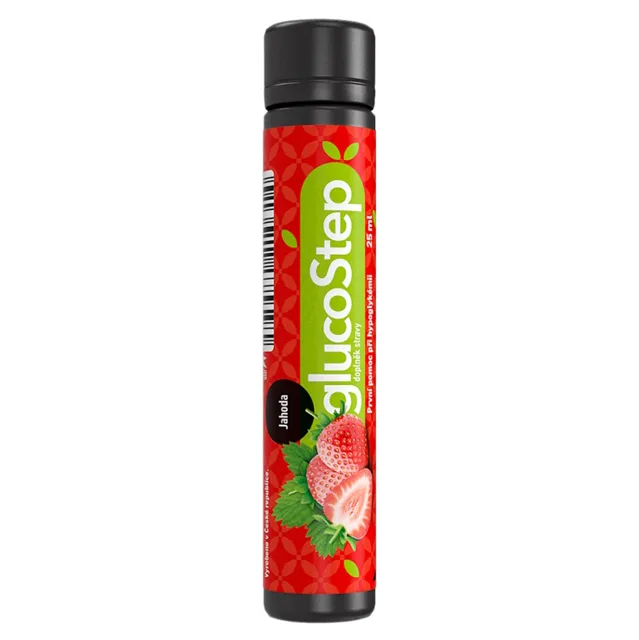 MTE GlucoStep jahoda 25 ml