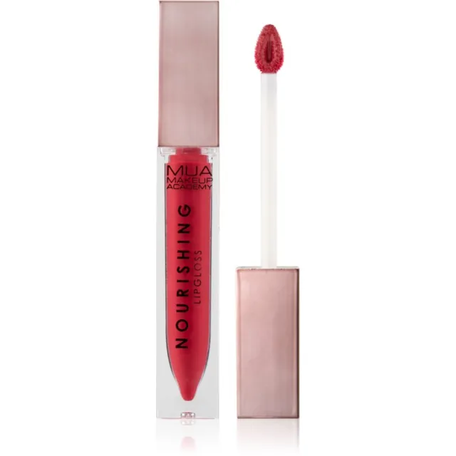 MUA Makeup Academy Lip Gloss Nourishing vyživující lesk na rty odstín Heartbreaker 6.5 ml