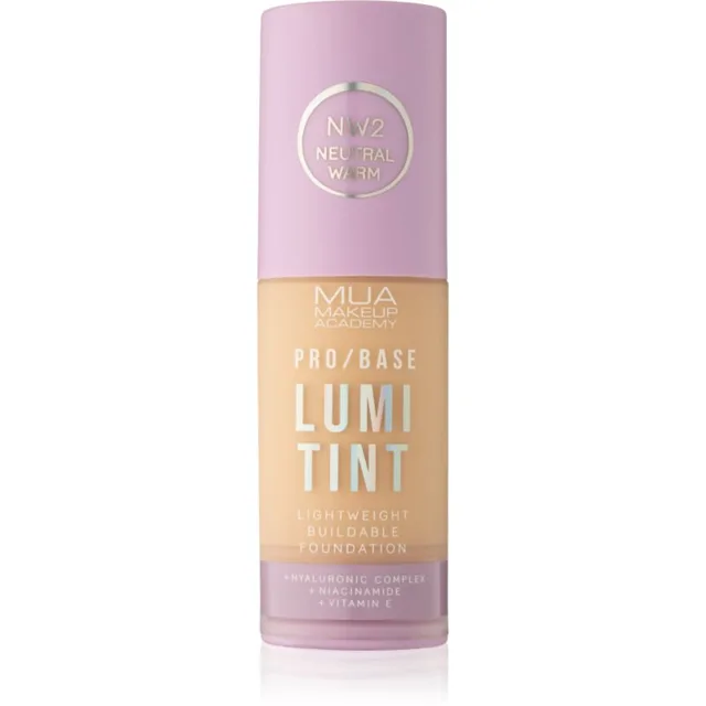MUA Makeup Academy PRO/BASE Lumi Tint lehký make-up odstín NW2 30 ml