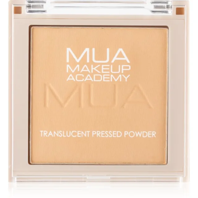 MUA Makeup Academy Translucent Pressed Powder kompaktní transparentní pudr 5.7 g