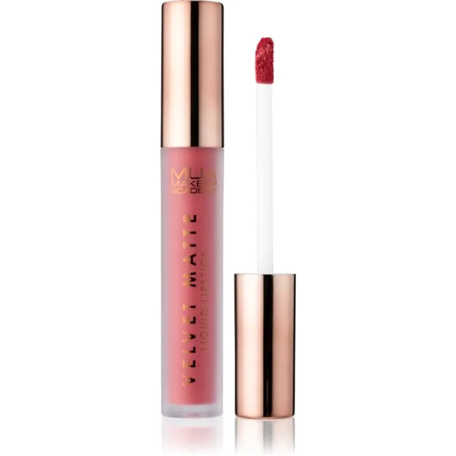 MUA Makeup Academy Velvet Matte matná tekutá rtěnka odstín Heartbreaker 3 ml