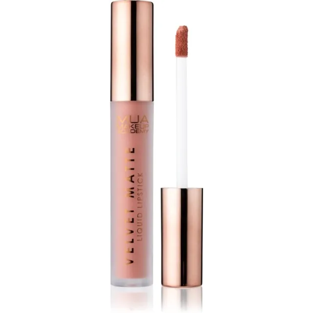 MUA Makeup Academy Velvet Matte matná tekutá rtěnka odstín Heartfelt 3 ml