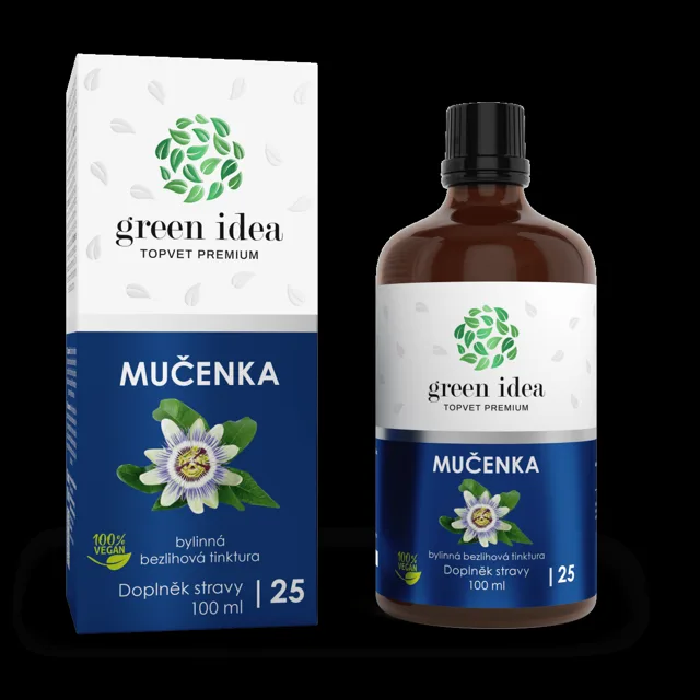 Mučenka – bezlihová tinktura 100 ml – Green idea