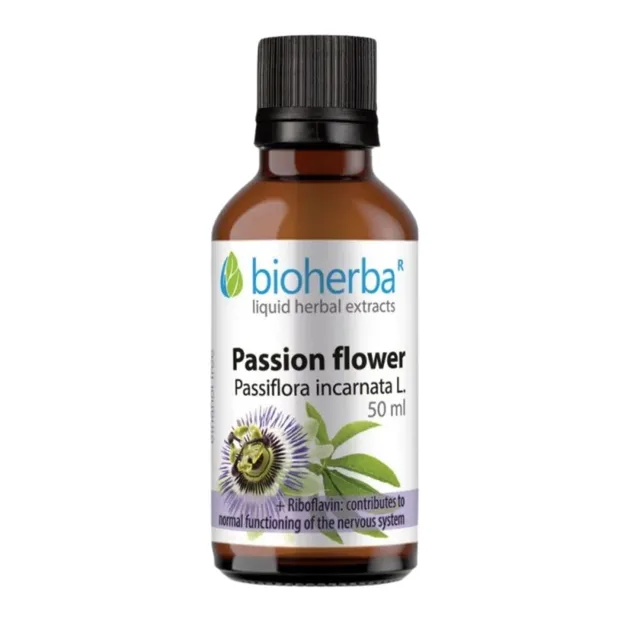 Mučenka (Passiflora incarnata) kapky – tinktura – 50 ml – Bioherba