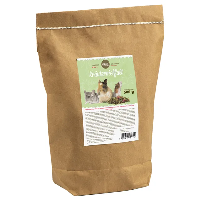 Mucki: směs bylin - Výhodné balení: 2 x 500 g