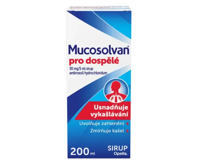 MUCOSOLVAN PRO DOSPĚLÉ 30MG/5ML SIR 1X200ML