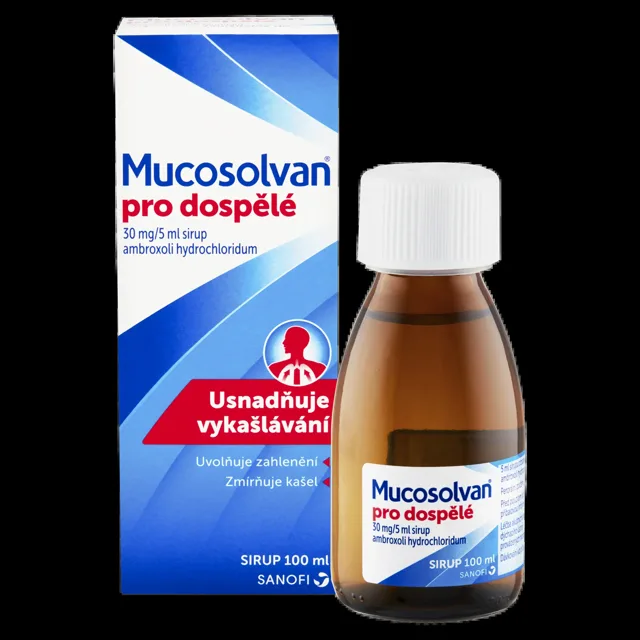 Mucosolvan pro dospělé por.sir.100 ml